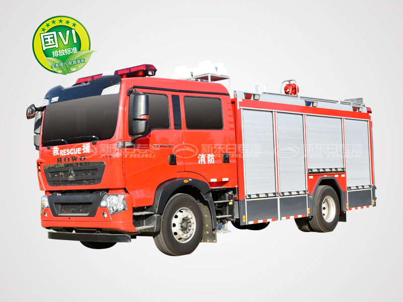 新東日牌 國六 豪沃單橋城市主站消防車（內藏）